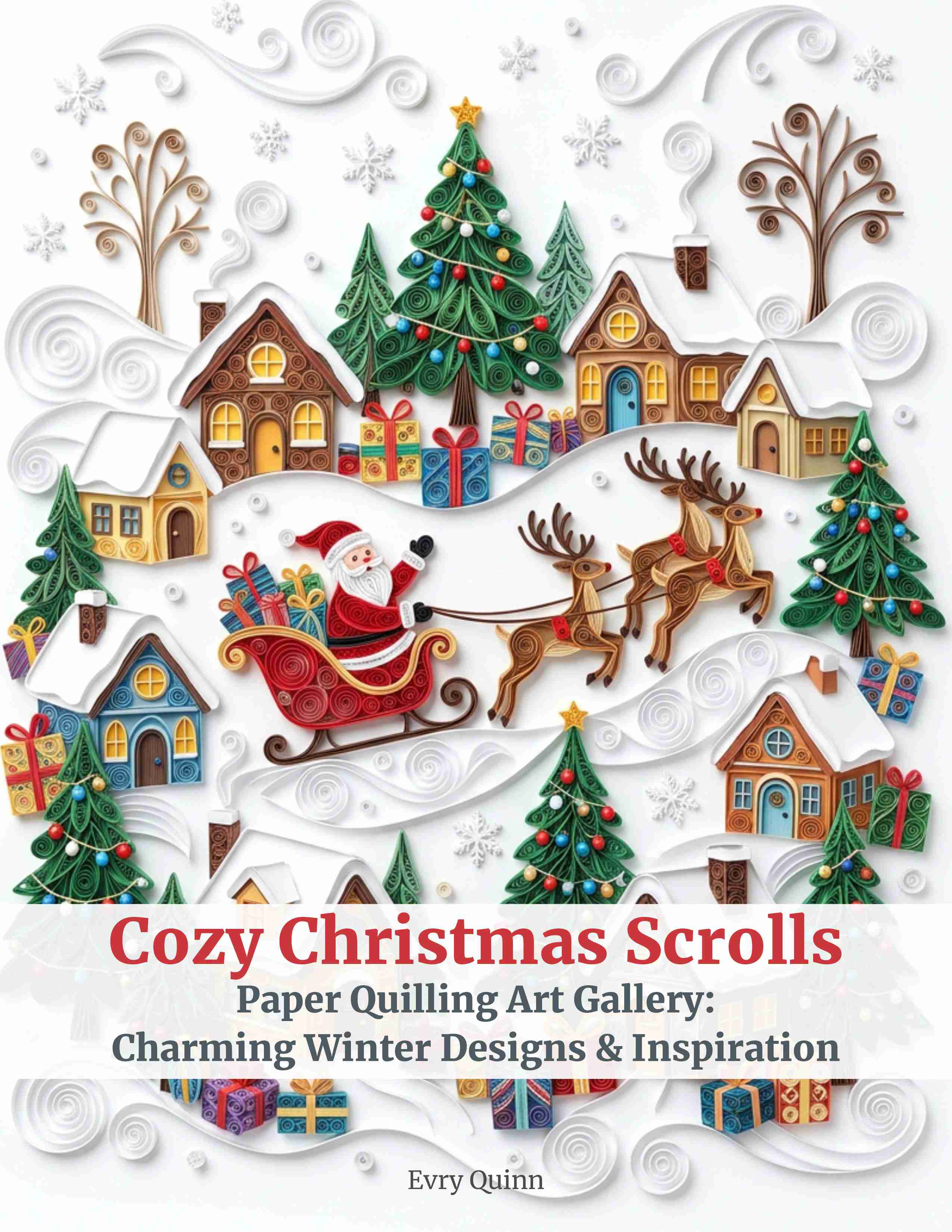 Cozy Christmas Scrolls Paper Quilling Art Gallery: Charming Winter Designs & Inspiration